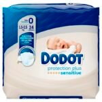 Dodot Sensitive Talla 0 Pañales 24 Unidades
