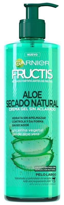 Fructis Aloe Secado Al Aire Crema sin Aclarado 400ml