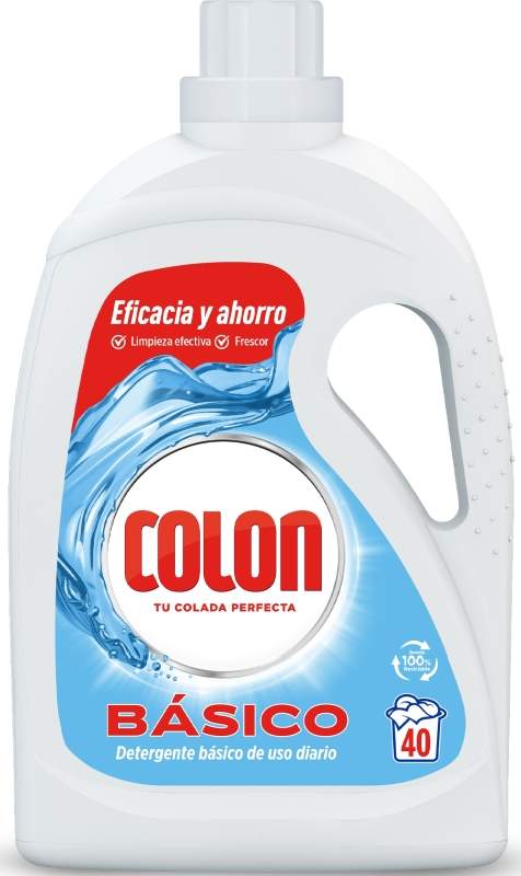 Colon Básico Detergente Líquido 40 Lavados
