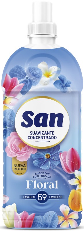 San Suavizante Azul Floral 59 Lavados