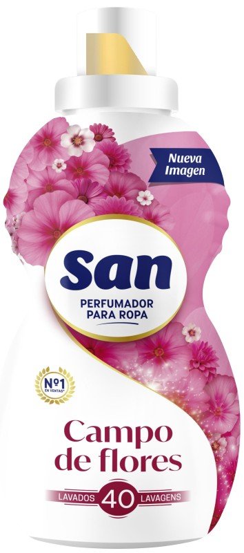 San Campo de Flores Perfumador Líquido 40 Lavados