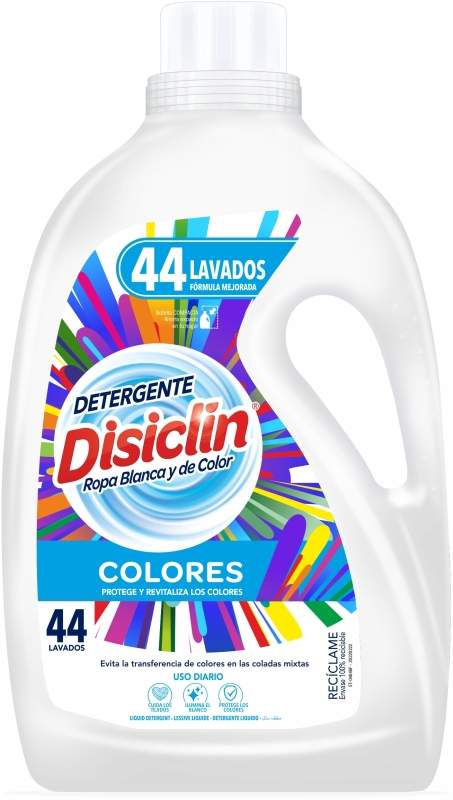 Disiclin Detergente Líquido Colores 44 Lavados
