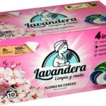 La Antigua Lavandera Detergente en Cápsulas 4en1 Flores de Cerezo 10 Unidades
