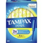 Tampax Pearl Regular Con Aplicador 24 Unidades