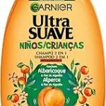 Garnier Ultra Suave Albaricoque Champú 2 en 1 para Niños 400ml